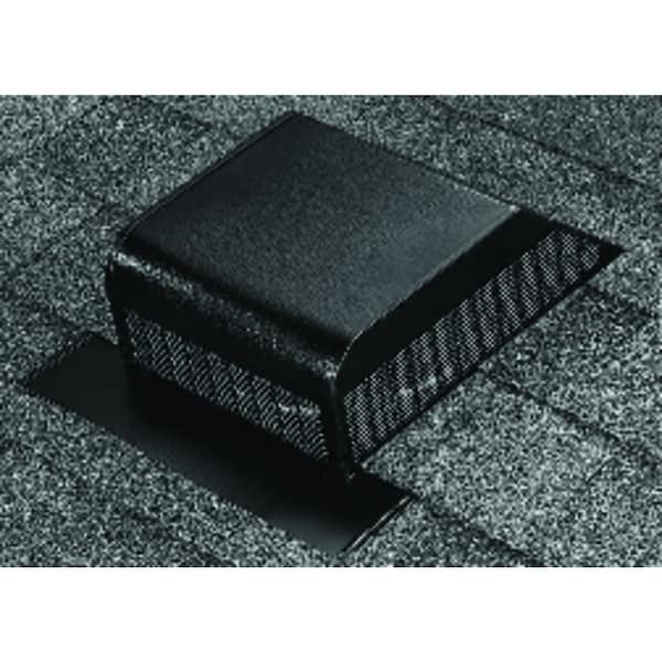 Air Vent 3.6 in. H X 15 in. W X 16 in. L X 9 in. D Black Aluminum Roof Vent Assembly 85282 - main